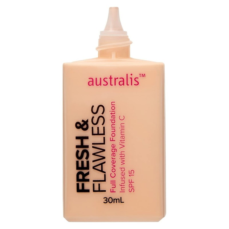 Australis Fresh & Flawless Full Coverage Foundation - Light Neutral