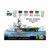 Lifecolor CS15 Regia Marina Acrylic Paint Set 1