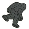 1x USA Flag Sasquatch Emblem American Flag Bigfoot Car Badge