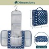 PAVILIA Toiletry Bag Travel Bag for Men and Women Hanging