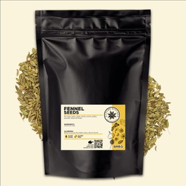 Nature Kitchen Fennel Seeds 500G. Seasoning Spices and Herbs. Gluten-Free and Vegan, Everyday Cooking Blends for Marinades, Sauces, Frying, Baking Or Grilling