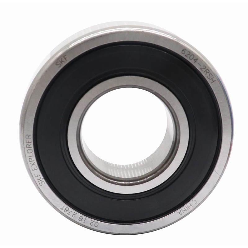 2PACK SKF 6204-2RSH/C3 20x47x14mm Double Rubber Seal C3 Clearance Bearings