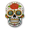 Pinsanity Day of The Dead Sugar Skull Enamel Lapel Pin