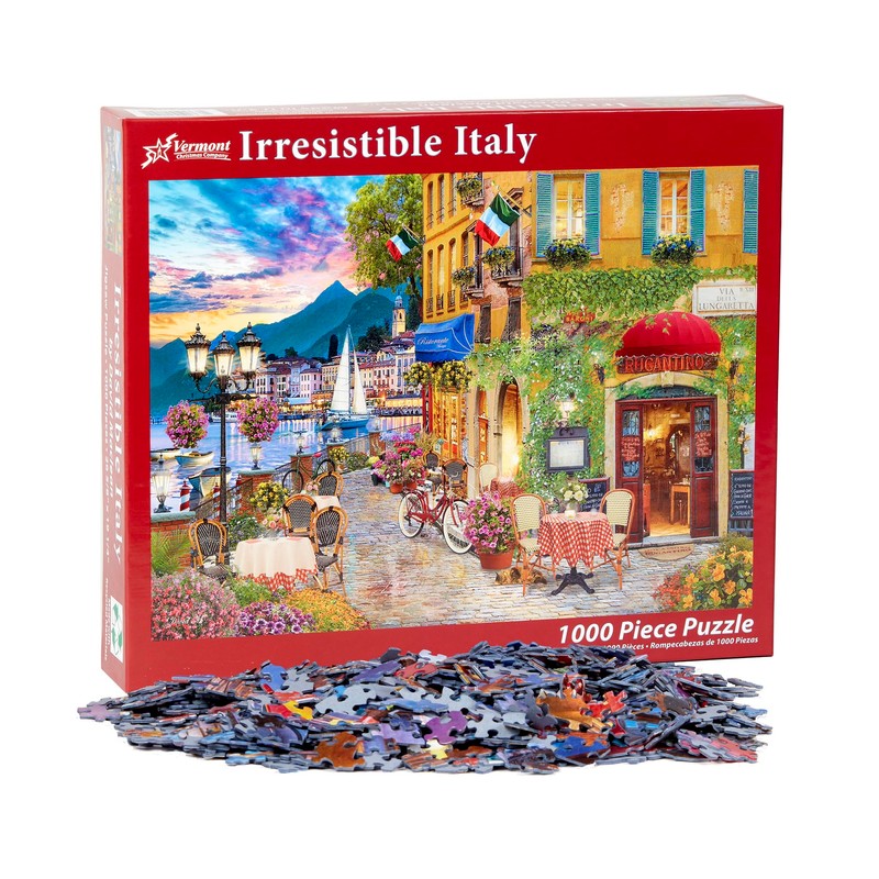 Irresistible Italy Jigsaw Puzzle 1000 Piece by Vermont Christmas Company