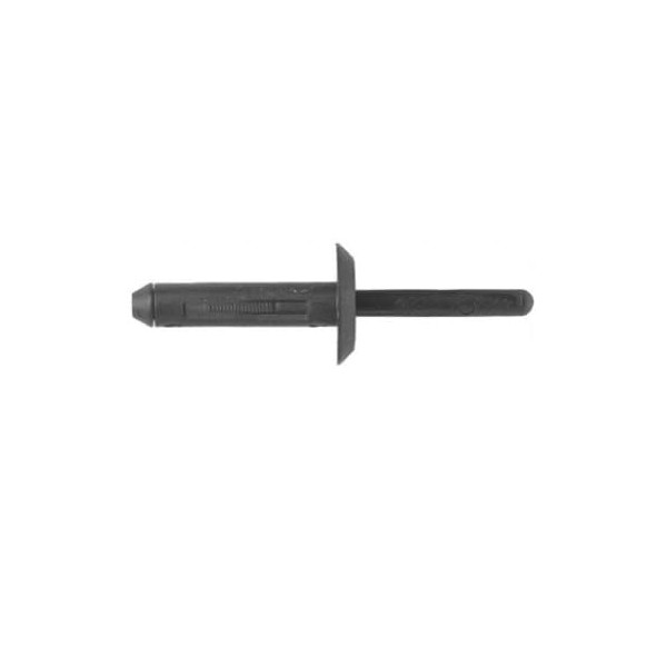 MAIN ST COLLECTIVE 25 Pcs Black Nylon Blind Rivets 1/4"