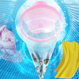 popluxy Lint Filter Bags for Top-Loading Washing Machine, Pack of 4 (Dust & Fluff Removal)