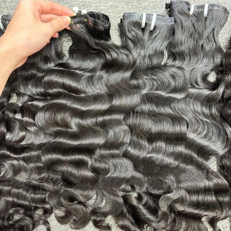 Vietnamese Raw Hair Bundles Custom Curl Unprocessed Raw hd Lace