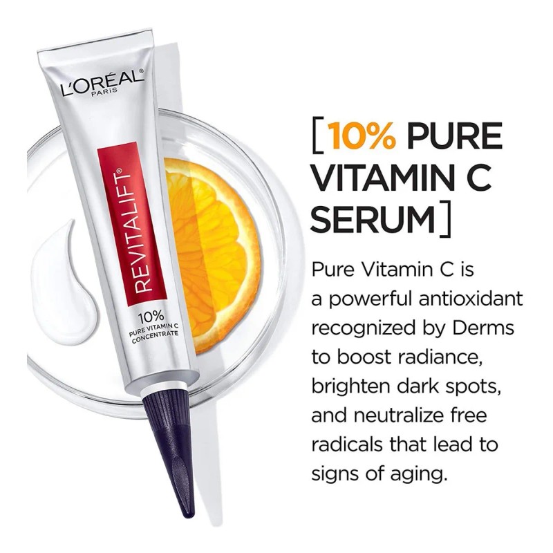 L'oreal Revitalift Derm Intensives Suero De Vitamina C Pura