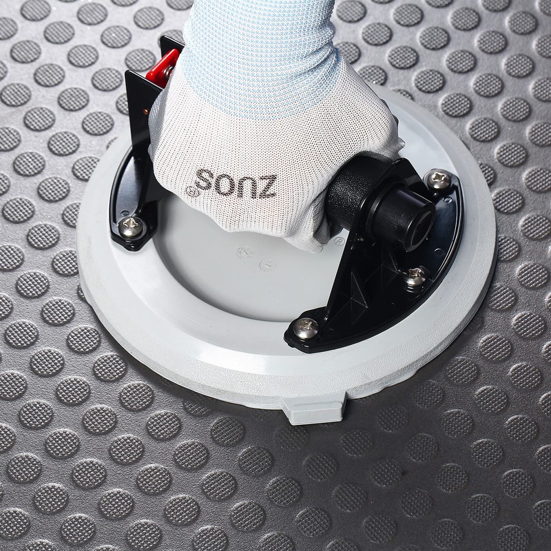ZUOS 8" Glass Suction Cup Heavy Duty Hand-held Glass Lifter,