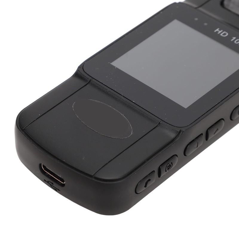 Wearable Camera 2K Night Vision 180 Degree Lens Rotation Magnetic