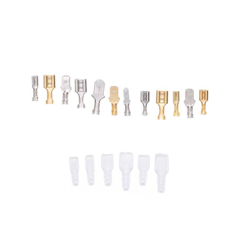 540Pcs Wire Connectors Kit Spade Terminals Set Industrial Accessories 2.8/4.8/6.3Type