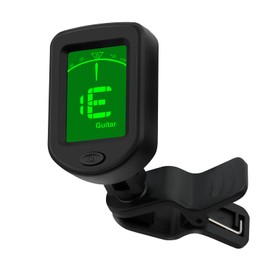 Guitar Tuner, Clip Tuner, Guitar Tuner, Accurate Chromatic Tuner, Guitar Capo/Tuner for Guitar, Bass, Violin, Ukulele, Chromatic
