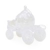 Christmas Concepts® 10cm Glitter Decorated Princess Carriage Decoration (IRIDESCENT, 1)
