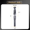HARFINGTON 16.5mm Drill Bit 1/2" Reduced Shank 3-Flat 4341 HSS