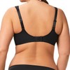 Triumph Women's Modern Soft+Cotton W01 Minimiser Bra, black