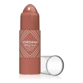Jordana Rubor Barra Triple Play Spicy Rose 6 mL Nacarado 3-en-1