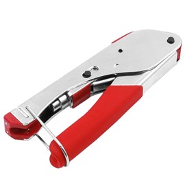Greluma 1 x F type RG59/RG6 coaxial cable crimping tool, coaxial compression crimping tool, wire stripper