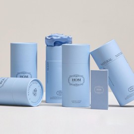 HOM 100% Pure Mulberry Silk Pillowcase for Hair and Skin - Comfortable, Breathable, Soft, Hidden Zipper (20x36, Navy)