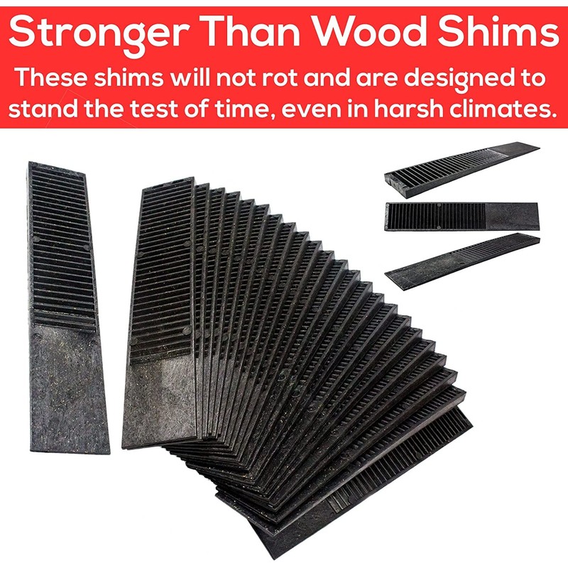 Never-Rot 7.75 Inch Composite Shims, 12 Pk. Home Improvement DIY