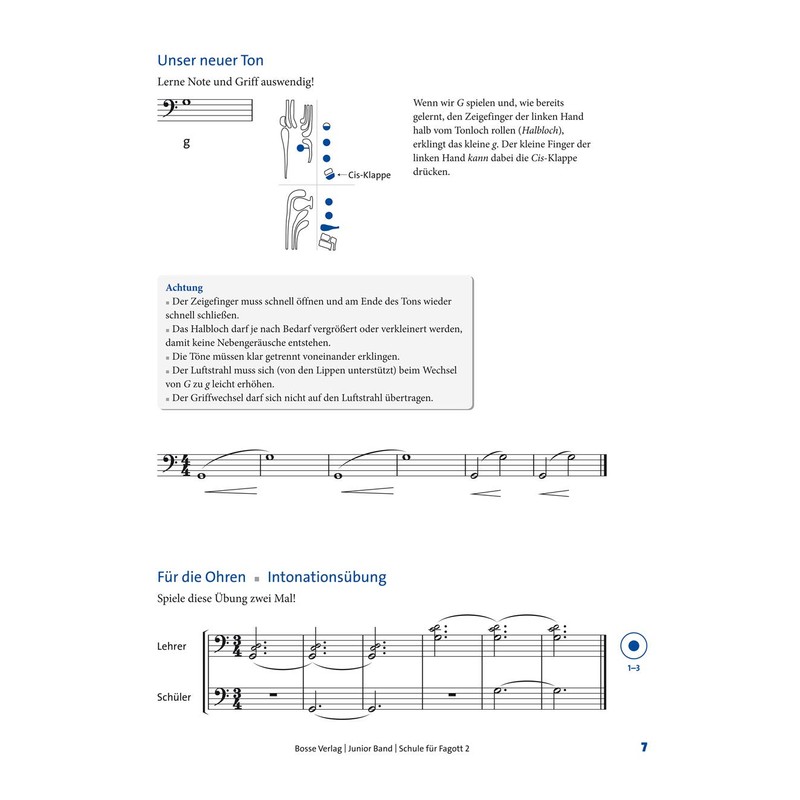 Schule für Fagott 2