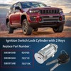 Ignition Lock Cylinder W/ 2 Keys Compatible with Chrysler Dodge