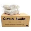 1000pcs Precision Tip Cotton Swabs for Makeup, Bamboo Sticks and