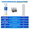 GOLDEN ICEPURE UKF8001 Replacement Filter 4 EveryDrop EDR4RXD1 Wrx735sdbm00, Mfi2570fez