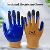 Insulated Electrician Gloves, 400V High Voltage Resistant Gloves, Flame Retardant