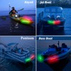 LED Navigation Lights - Bright Green & Red Bow Lights