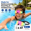 Kids Polarized Swim Goggles for Ages 4–16 – Anti-Fog Wide