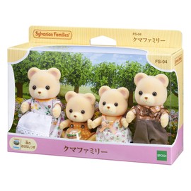 Epoch Sylvanian Families Family Doll "PS-04 Family of bear"