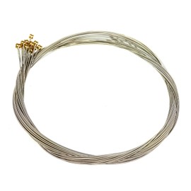 12-pack 38ga. (.038") Nickel-Wound Electric Guitar Strings - Made in the USA!