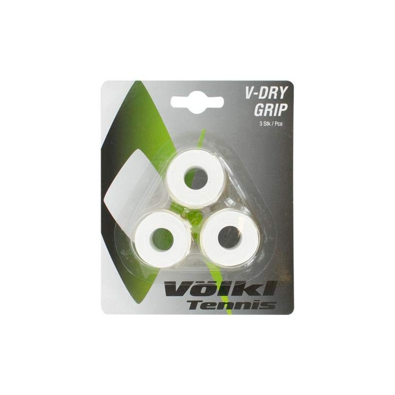 Tenis V seco Overgrip , Pack de 3