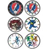 Alberts Gifts Grateful Dead 10 Inch Wall Clock - Assorted