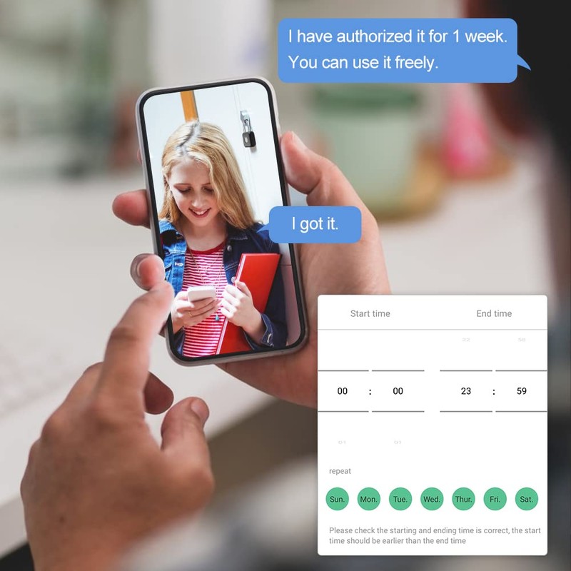 Fingerprint Padlock App Locker Lock Phone App Unlock, Remote Recording