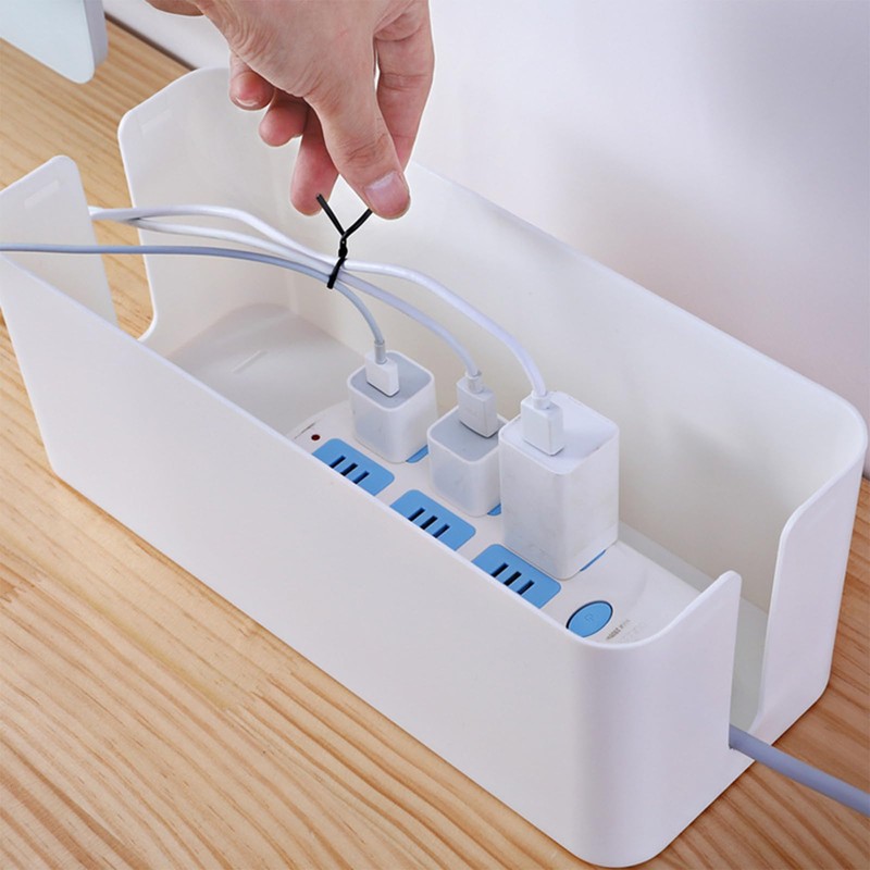 Relota Pack of 2 Cable Box, Cable Management Box with