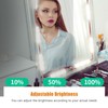 LED Makeup Mirror Light Adjustable Brightness USB Plug in DIY