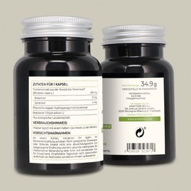 Rhodiola Rosea Organic * 60 Vegetable Capsules * Fatigue + Concentration + Performance * High Concentration of Active Ingredients *