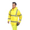 Portwest H440 Men's Waterproof Hi Vis Rain Jacket - Reflective