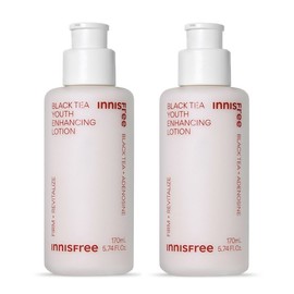 Innisfree Black Tea Youth Enhancing Lotion 170ml (2 pieces) / 이니스프리 블랙티 유스 인핸싱 로션170ml 2개