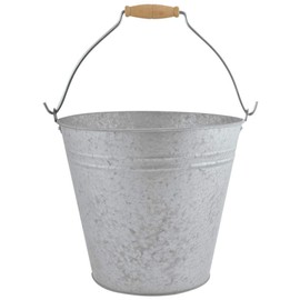 Esschert Design Old Zinc Bucket 9.5 Litres 32.7 x 28 x 26.5 cm