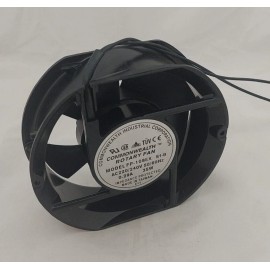 Commonwealth FP-108EX S1-B 220V AC Axial Oval Ball Ventilation Cooling Fan