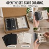 2 Pack Pin Display Binder, Clear PVC Pin Storage Book