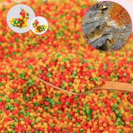 Vilbocr Power bait Fishing Dough Bait, Scent Dispersion Technology, Irresistible Scent and Flavor Ideal for carp and Other freshwater fish Species (Tricolor millet)