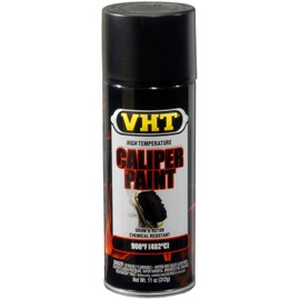 VHT (SP739-6 PK Satin Black High Temperature Brake Caliper Paint - 11 oz. Aerosol, (Case of 6)