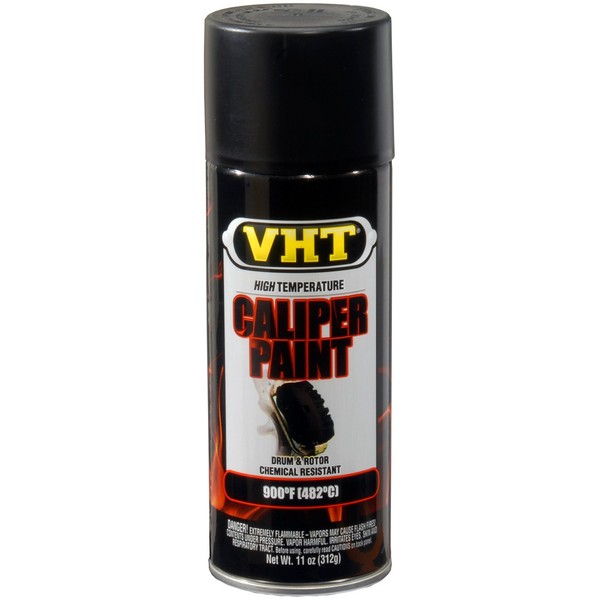 VHT (SP739-6 PK Satin Black High Temperature Brake Caliper Paint