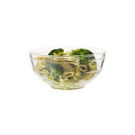 Juliska Isabella Acrylic Berry Bowl, Acrylic Glass - Unbreakable, Clear Acrylic, Embossed Serving Bowl