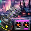 UFO Galaxy Projector RGB Ambient Light with 12 HD Film