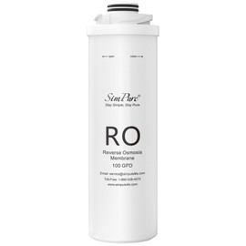 SimPure T1-100 Series RO Filter Replacement Cartridge, 12 Months Replacement Cartridge (1 Pack)
