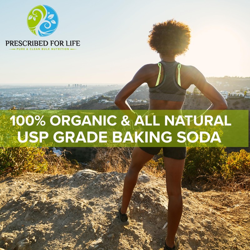 Prescribed For Life, Natural Sodium Bicarbonate (Baking Soda) Powder, 1
